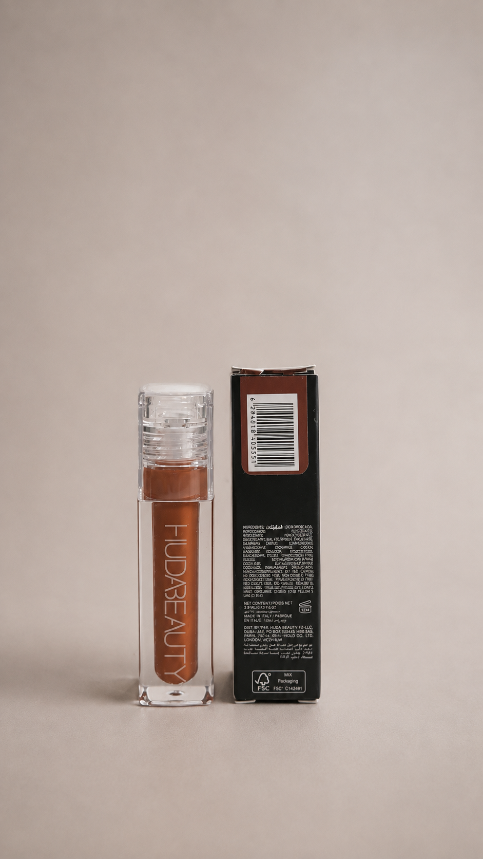 Huda Beauty – Faux Filler Extra Shine Lip Gloss
