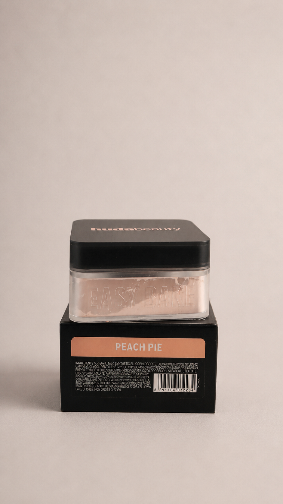 Huda Beauty Easy Bake – Teinte Peach Pie