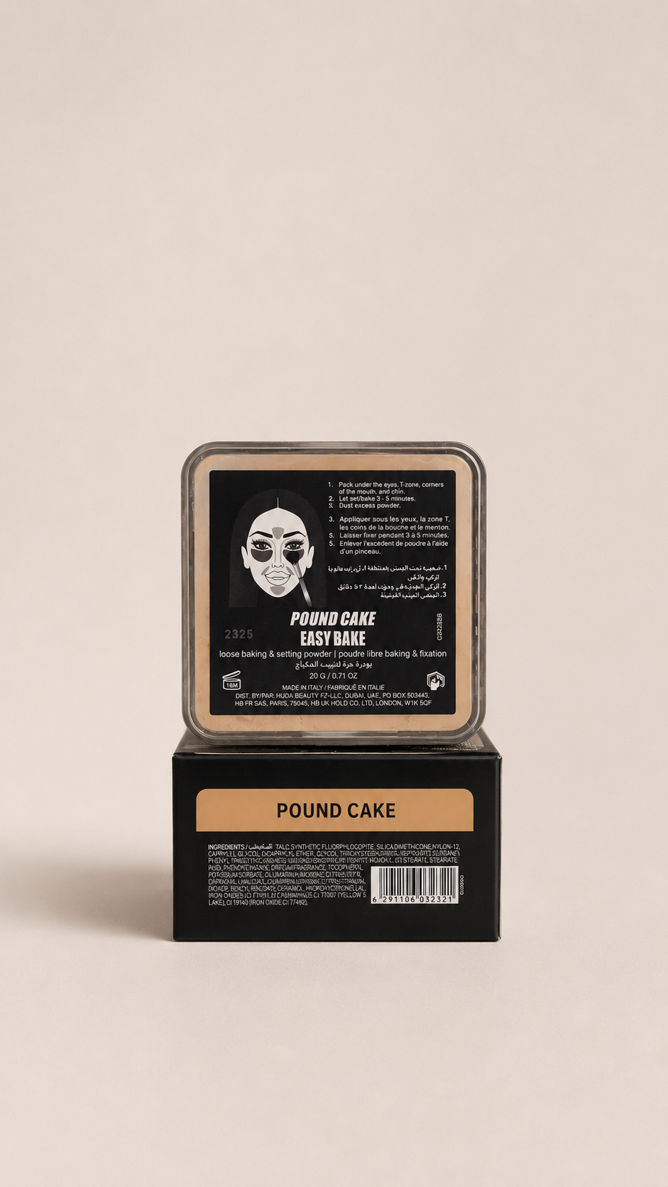 Huda Beauty Easy Bake – Poudre libre Pound Cake –